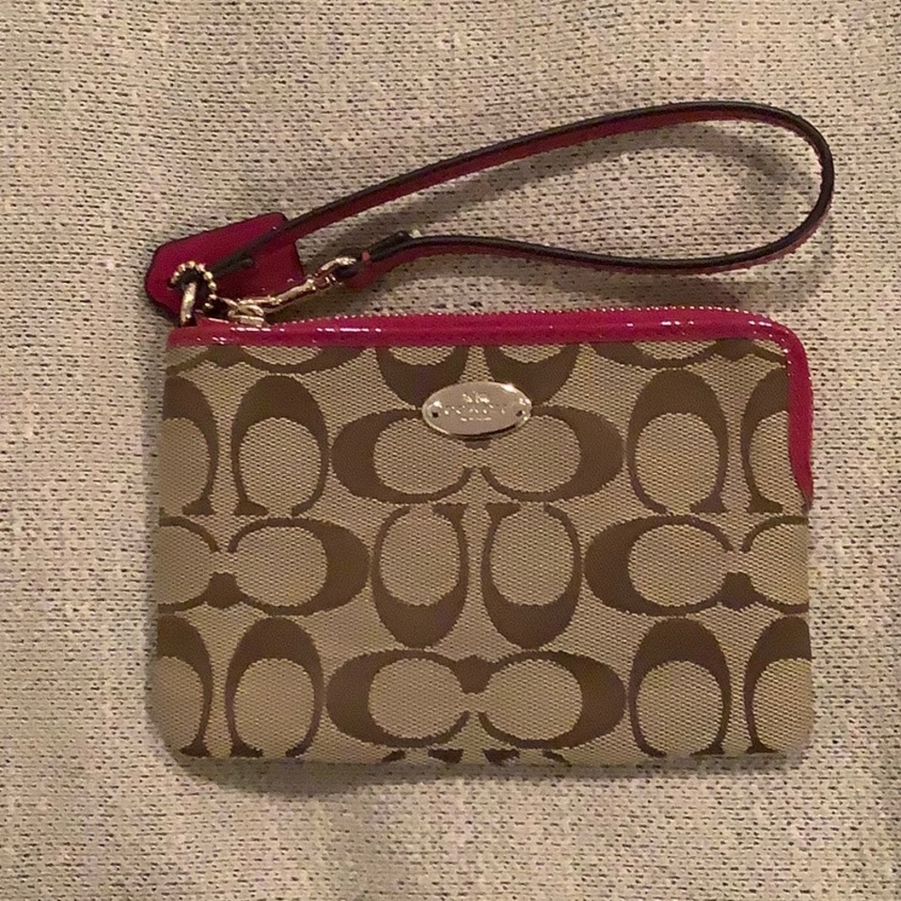 Coach wristlet